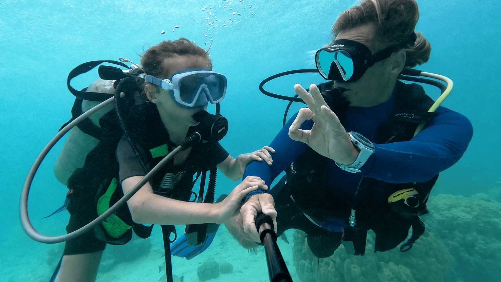 Baptême de plongée sous marine